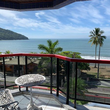 Apartamento Martim de Sá de frente pro mar Caraguatatuba Exterior foto