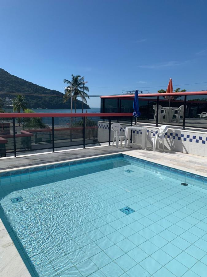 Apartamento Martim de Sá de frente pro mar Caraguatatuba Exterior foto